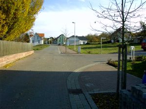 Gartenstraße in Roden